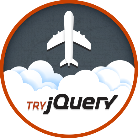 Class badge for Try jQuery